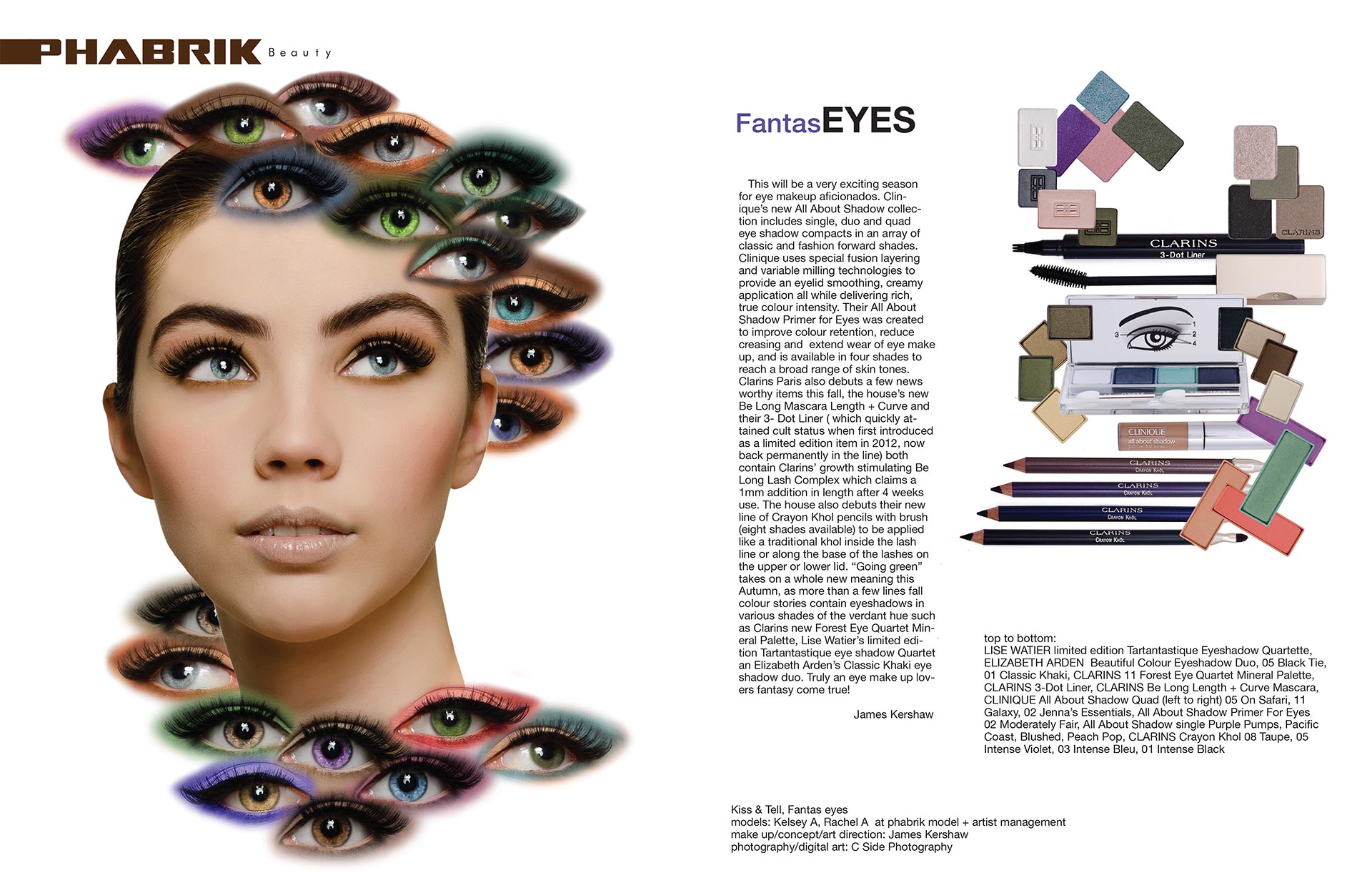 Makeup + styling by <b>James Kershaw</b> - Photographs + Digital Art by C Side ... - 8_FW2014-12